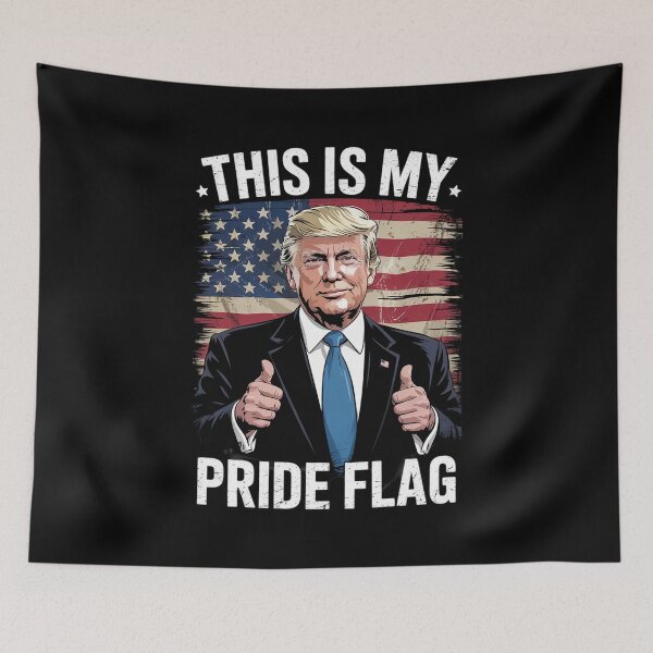Item preview, Trump Convicted Felon This Is My Pride Flag  designed and sold by THagBlue.