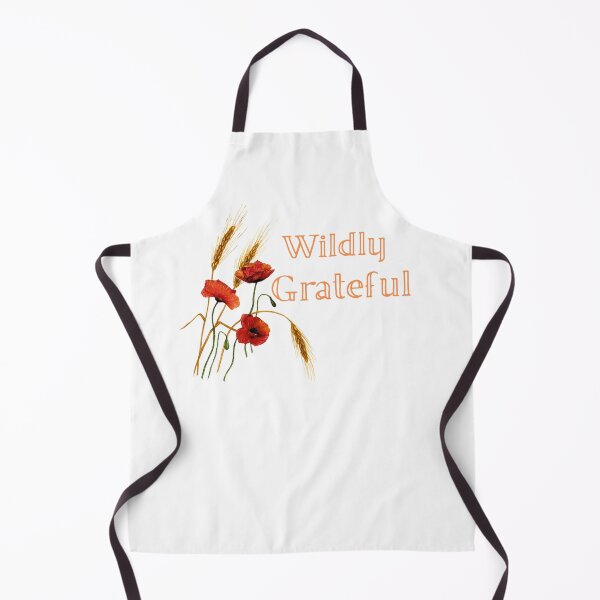 Item preview, Wildly grateful poppies and wheat designed and sold by OnaleeNicklinArt.