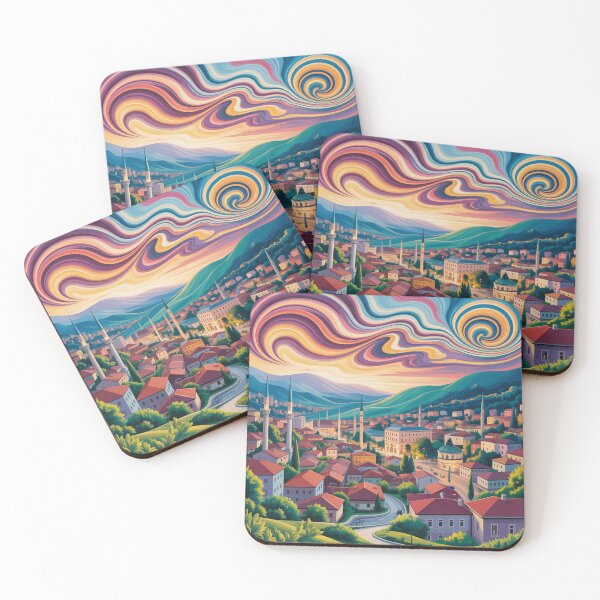 Item preview, Urban landscape of Sarajevo. designed and sold by Lilashakti ⭐️ ⭐️ ⭐️ ⭐️ ⭐️.