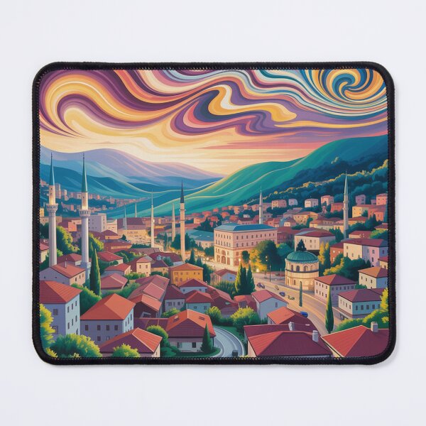 Item preview, Urban landscape of Sarajevo. designed and sold by Lilashakti ⭐️ ⭐️ ⭐️ ⭐️ ⭐️.