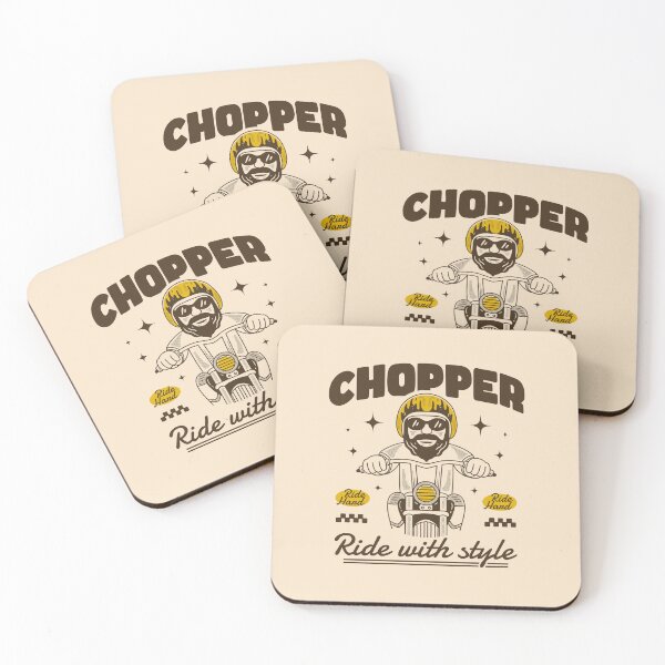 Item preview, Retro Chopper Rider Illustration with Bold Vintage Style designed and sold by adipra.