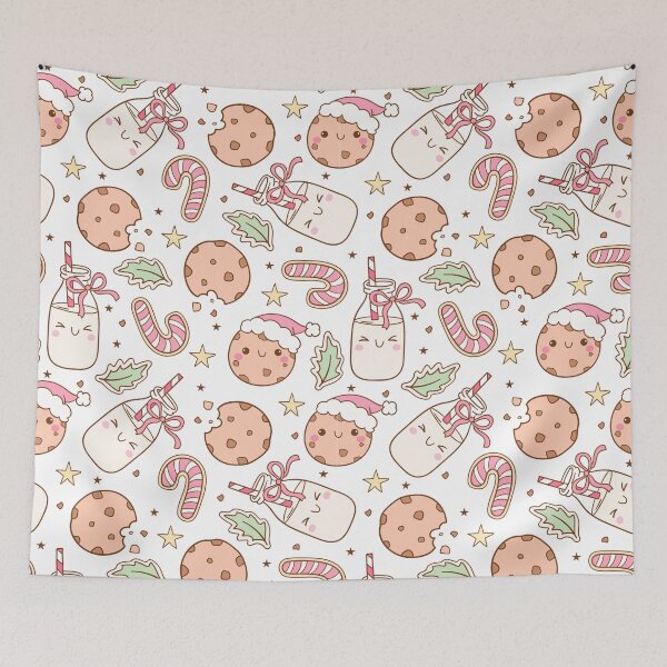 Item preview, Milk and Cookies for Santa | Kawaii Christmas Icons designed and sold by SpencerReedDes.