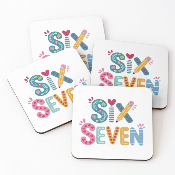 Item preview, 6 7 Typography Art with Pencils designed and sold by jkrphoto.