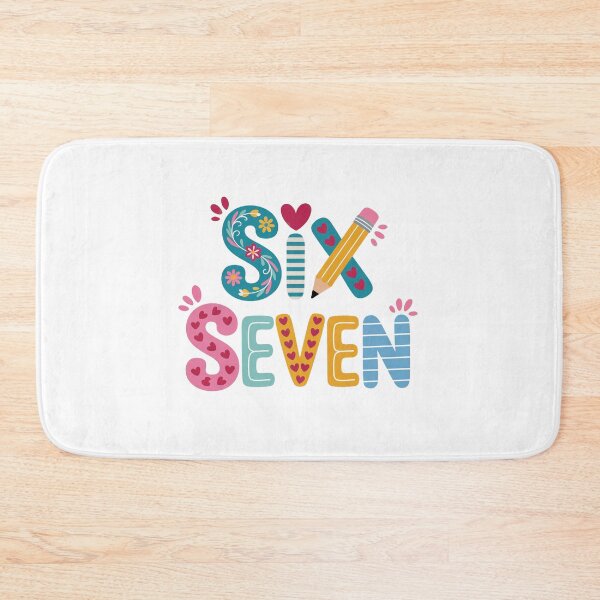 Item preview, 6 7 Typography Art with Pencils designed and sold by jkrphoto.