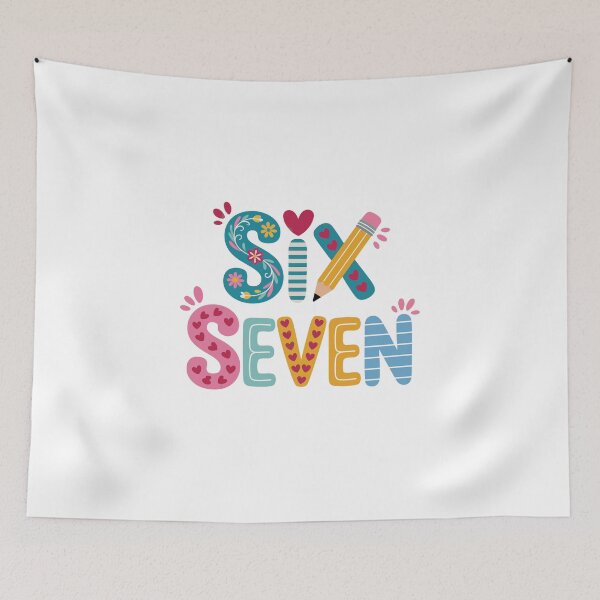 Item preview, 6 7 Typography Art with Pencils designed and sold by jkrphoto.
