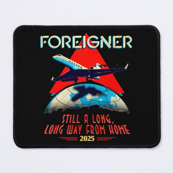 Item preview, Foreigner Vintage Retro Rock Band designed and sold by johncaseyart.