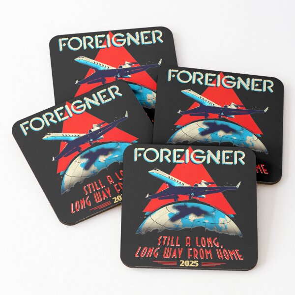 Item preview, Foreigner Vintage Retro Rock Band designed and sold by johncaseyart.
