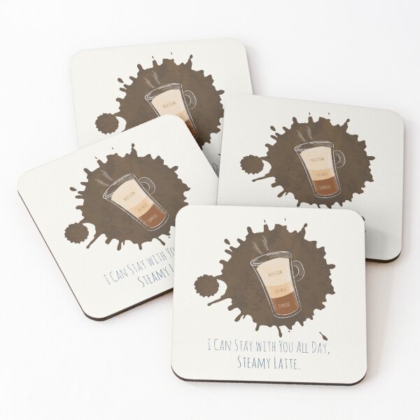 Item preview, Steamy Latte Lover Cozy Quote designed and sold by heyyoyeah63.
