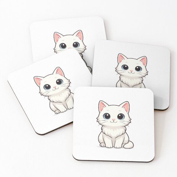 Item preview, Adorable Kawaii Kitty designed and sold by StarMistArt.
