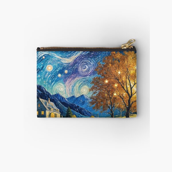 Item preview, Night Landscape and Starry Sky, Ai Generated Art  designed and sold by ACC .