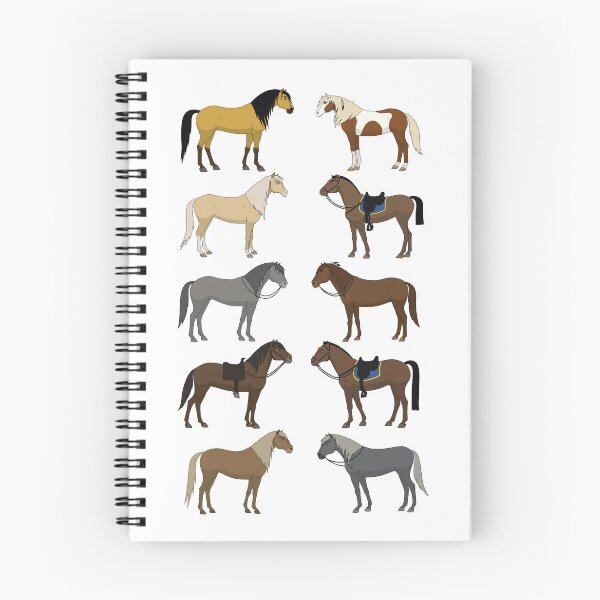 Item preview,  cartoon horses.  designed and sold by Jumty13.