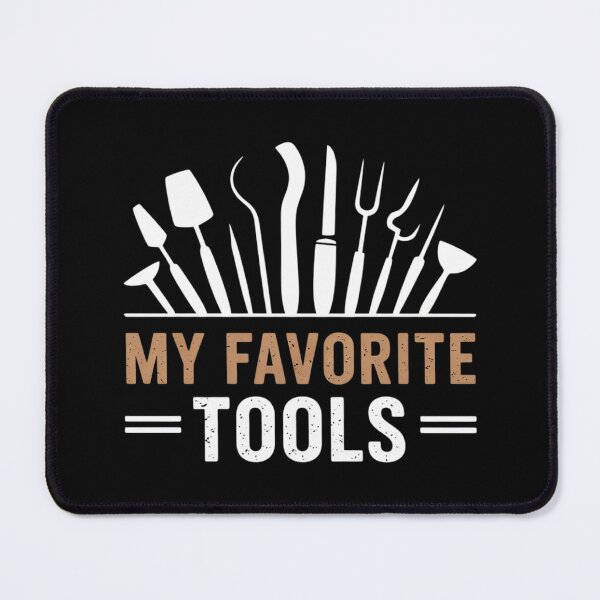 Item preview, My Favorite Tools Clay Sculptor Funny Ceramic Artist Pottery  designed and sold by KotexTemu.