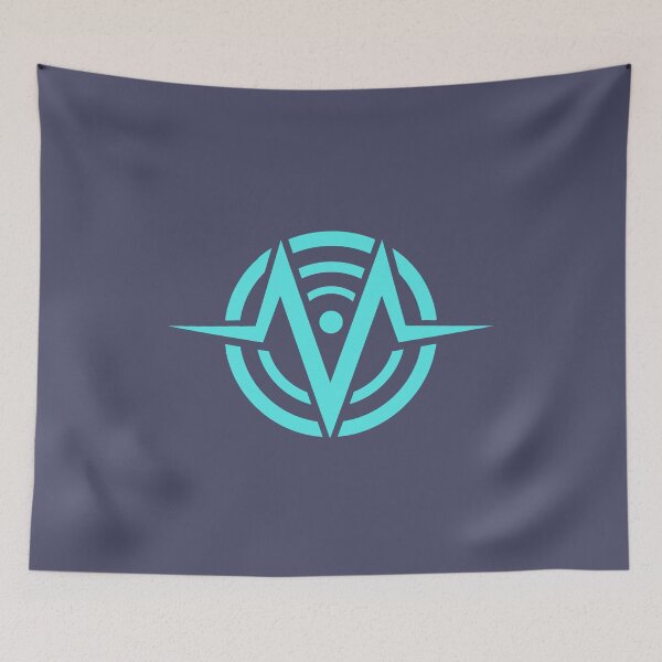 Item preview, Vox Tech Logo Blue Sticker Mug designed and sold by Praline Creative.