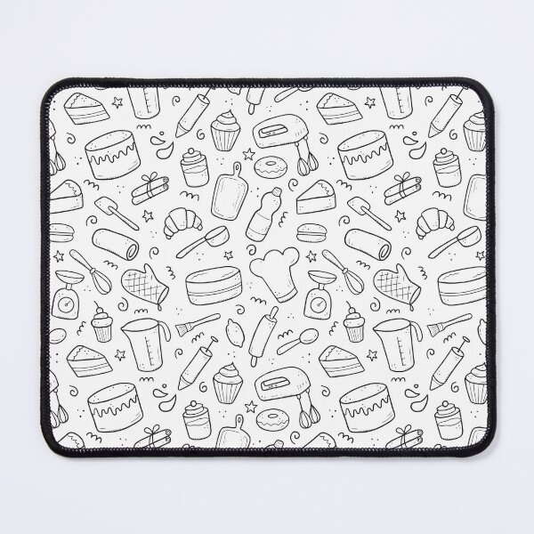 Item preview, Bakers Gonna Bake | Black and White Kitchen Icons designed and sold by SpencerReedDes.