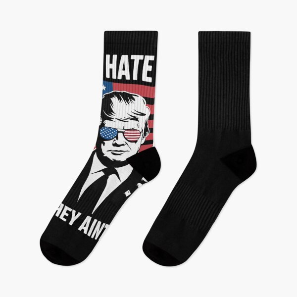 Item preview, Trump They Hate Us Cuz They Ain’t Us 4th of July USA  designed and sold by PowAcademy.