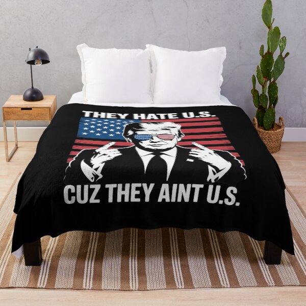 Item preview, Trump They Hate Us Cuz They Ain’t Us 4th of July USA designed and sold by PowAcademy.