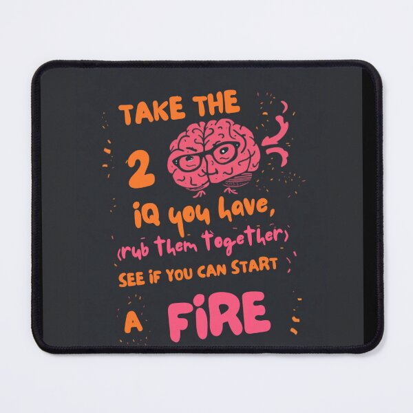 Item preview, The witty reply - Is your IQ up to snuff? designed and sold by Red Panda Gifts.
