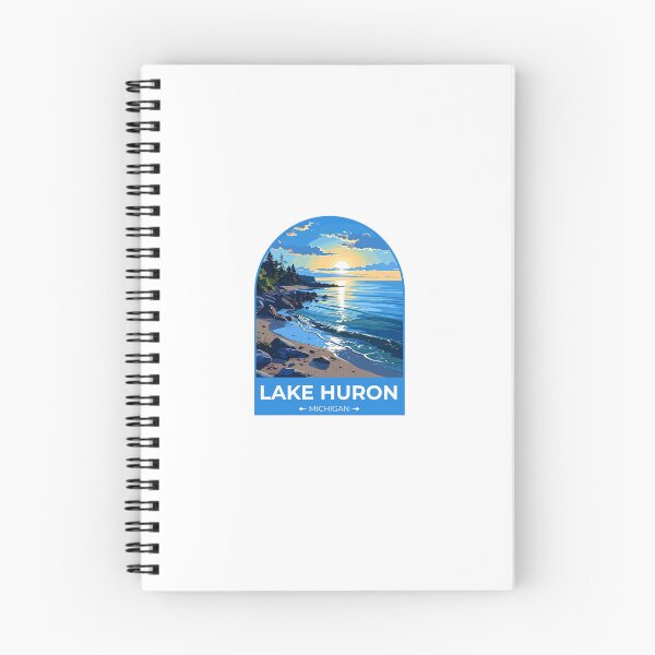 Item preview, Lake Huron MichiganUSA Sticker designed and sold by TulipaGraphics.
