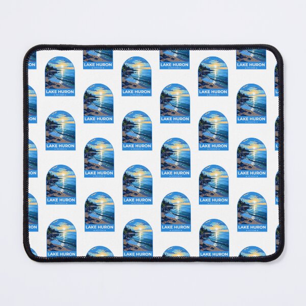 Item preview, Lake Huron MichiganUSA Sticker designed and sold by TulipaGraphics.