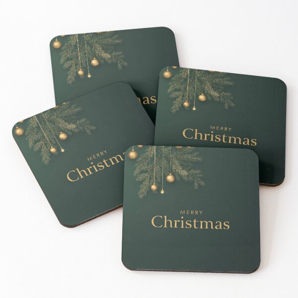 Item preview, Golden Minimalist Christmas Branch designed and sold by ChicTrendz.