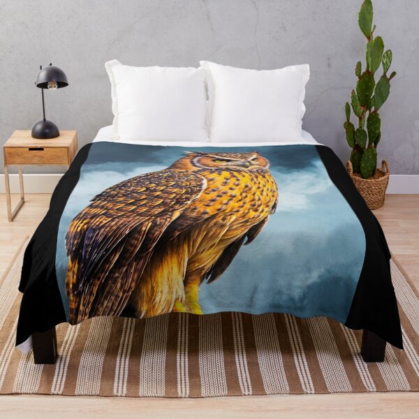 Item preview, Orange Owl, Ai Generated Art  designed and sold by ACC .