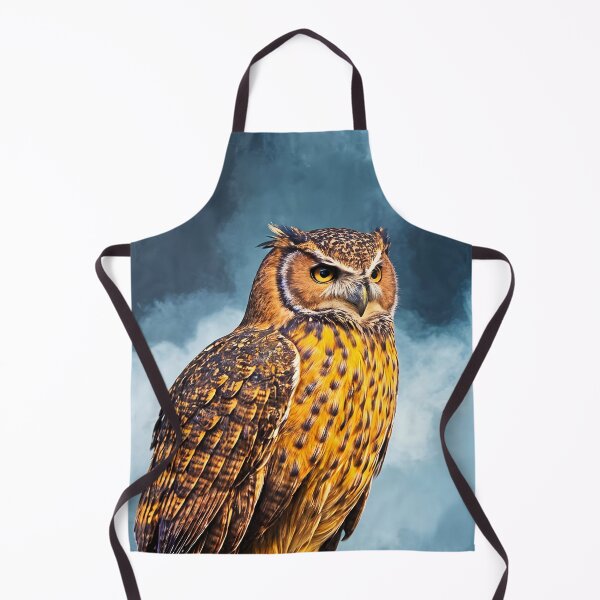 Item preview, Orange Owl, Ai Generated Art  designed and sold by ACC .