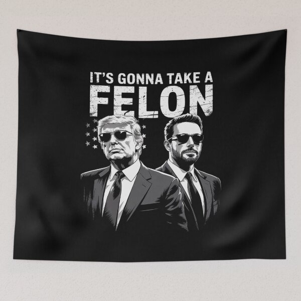 Item preview, Trump Vance It's Gonna Take A Felon And A Hillbilly To Fix  designed and sold by PowAcademy.