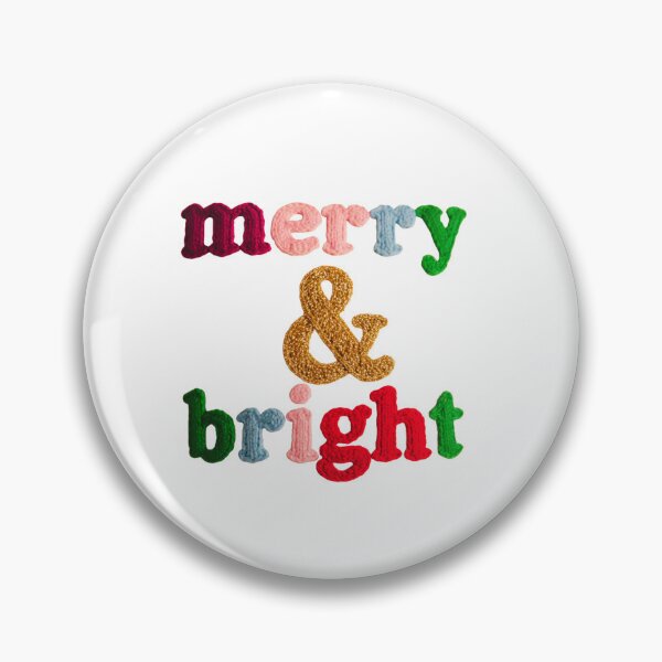 Item preview, Chunky Knit "Merry & Bright" with Gold Glitter Ampersand - Cozy Christmas Holiday Design designed and sold by disenokart.