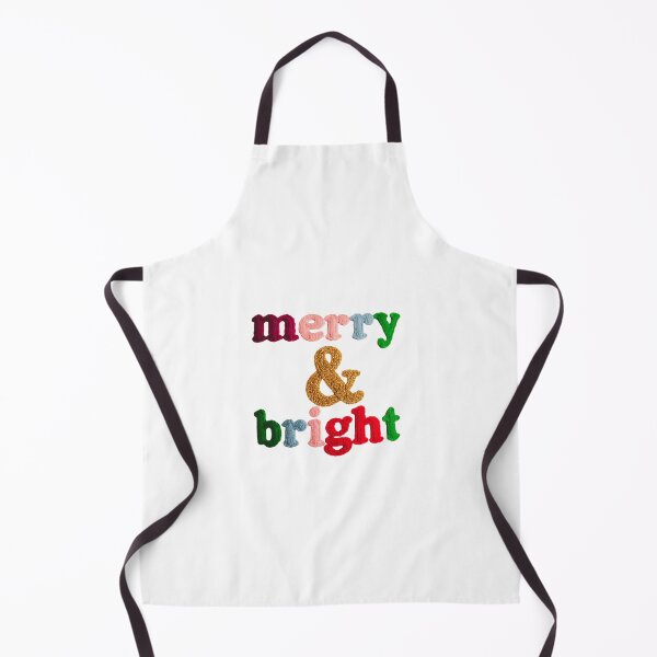 Item preview, Chunky Knit "Merry & Bright" with Gold Glitter Ampersand - Cozy Christmas Holiday Design designed and sold by disenokart.