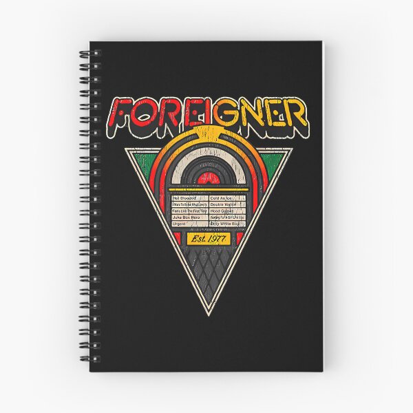 Item preview, Foreigner Vintage Retro Rock Band designed and sold by johncaseyart.