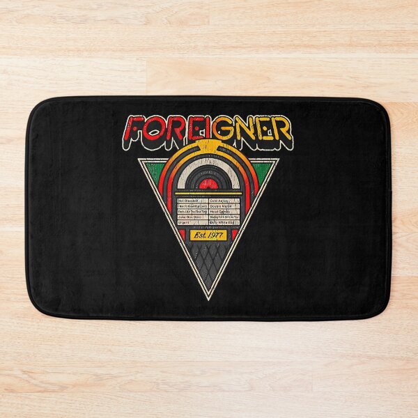 Item preview, Foreigner Vintage Retro Rock Band designed and sold by johncaseyart.