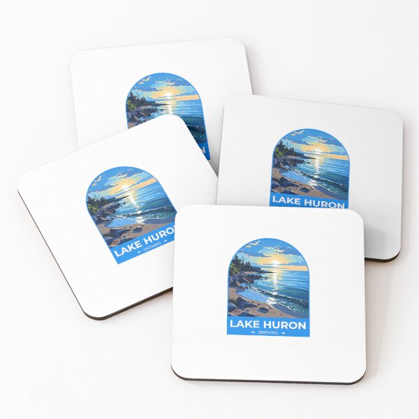Item preview, Lake Huron Ontario Canada Sticker designed and sold by TulipaGraphics.