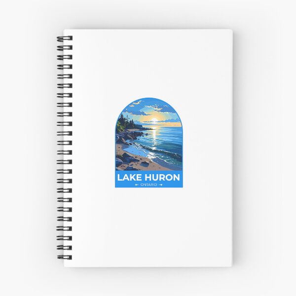 Item preview, Lake Huron Ontario Canada Sticker designed and sold by TulipaGraphics.