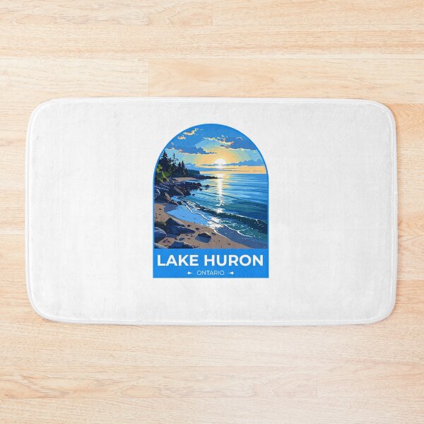 Item preview, Lake Huron Ontario Canada Sticker designed and sold by TulipaGraphics.