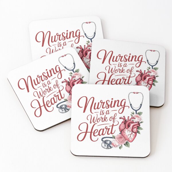 Item preview, Nursing Is a Work of Heart designed and sold by jkrphoto.