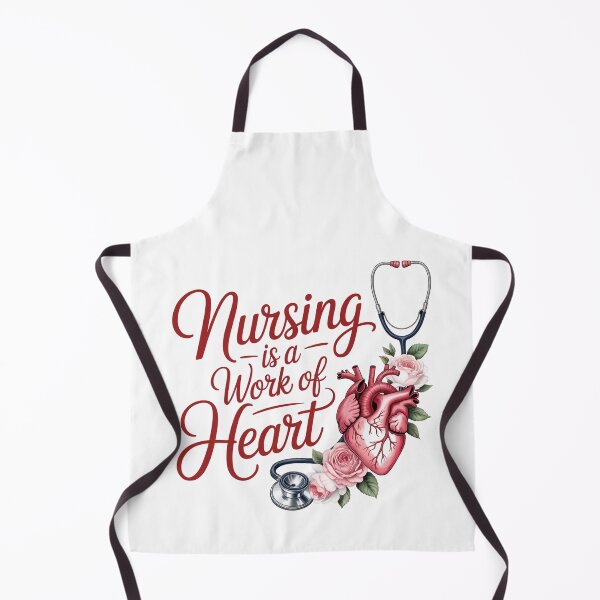 Item preview, Nursing Is a Work of Heart designed and sold by jkrphoto.