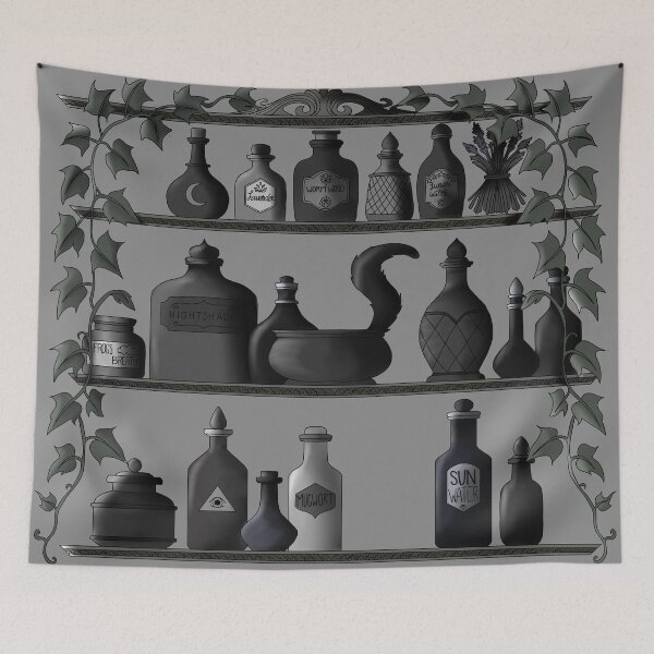 Item preview, The Midnight Apothecary designed and sold by The Bad Witch.