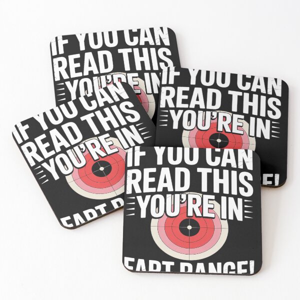 Item preview, If You Can Read This You're in Fart Range! - Funny Idea  designed and sold by NailMolisa.