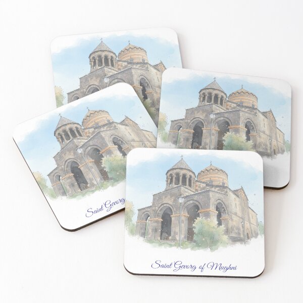 Item preview, St. Gevork Church of Mughni Armenia | Armenian Architecture designed and sold by NareArt.
