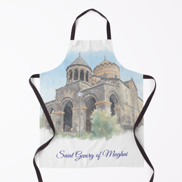 Item preview, St. Gevork Church of Mughni Armenia | Armenian Architecture designed and sold by NareArt.