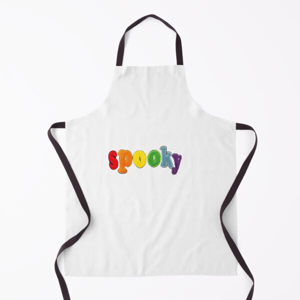 Item preview, Rainbow "SPOOKY" Chenille Patch Text - Groovy Retro Halloween Vibe designed and sold by disenokart.