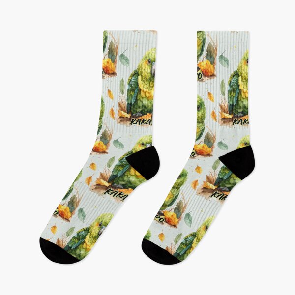 Item preview, Kakapo parrot in jungle leaves, funny designed and sold by LiskoDesign.