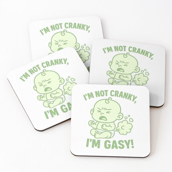 Item preview, I'm Not Cranky I'm Gasy designed and sold by Red Panda Gifts.