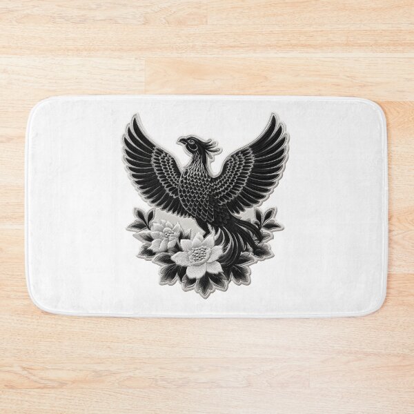 Item preview, Imperial Phoenix Embroidery: Traditional Tattoo Art designed and sold by t5uisiu.