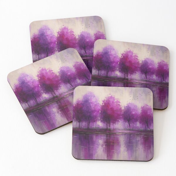 Item preview, Twilight Reflections Purple Forest Dream designed and sold by Joey Santiago.
