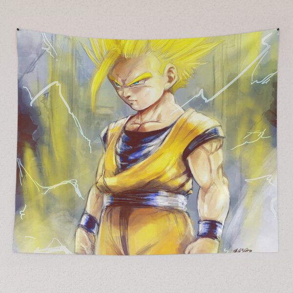 Item preview, Gohan SSJ2- Now I'm Really Angry designed and sold by markclarkii.