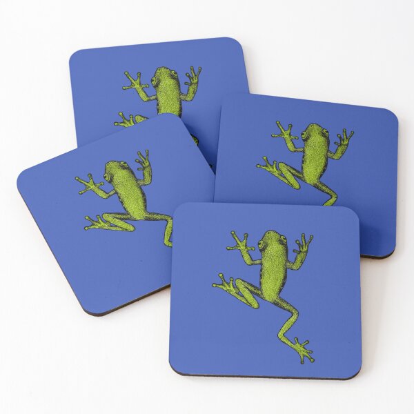 Item preview, Green frog designed and sold by OnaleeNicklinArt.