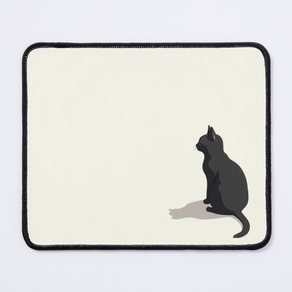 Item preview, Minimal Black Cat on Soft Background designed and sold by RocketBoys.