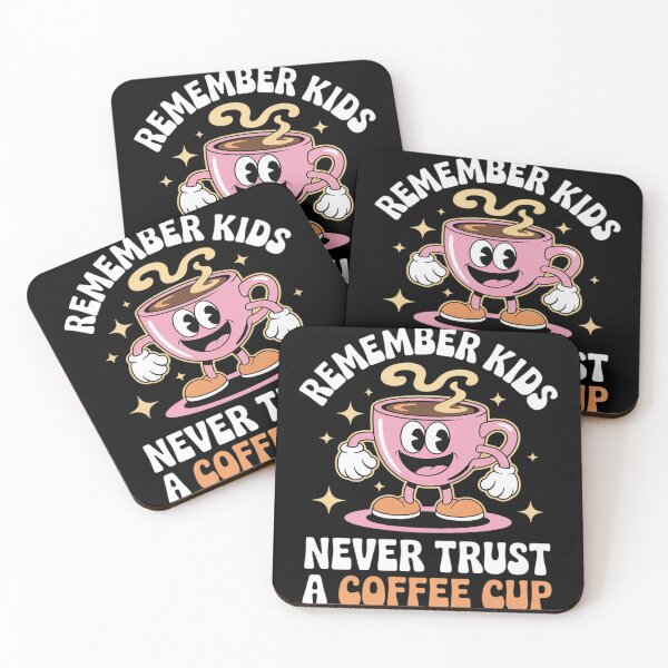 Item preview, Never Trust a Coffee Fart Funny Embarrassing Adult Humor  designed and sold by NailMolisa.