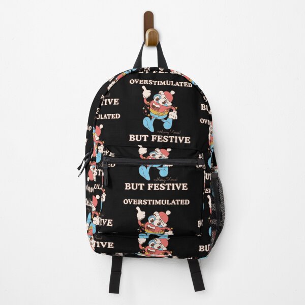 Item preview, Overstimulated But Festive, Merry Xmas designed and sold by blancheart1.